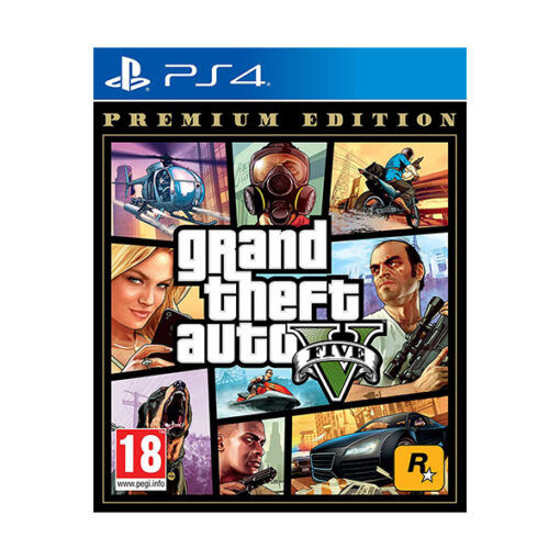 Grand Theft Auto V / GTA 5 (Premium Edition) - PlayStation 4 / PS4 DVD (Used)