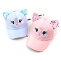 Baby Hat Cartoon Child Korean Cat Ears Cotton Baseball Caps Spring Summer Baby Boy Girl Sun Hats Beanies Kids Photography Props. 