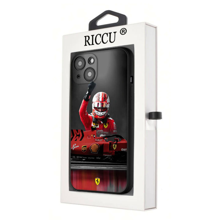Racing Driver Charles Leclerc F1 16 Phone Case FOR IPhone 14 13 12 FOR IPhone 11 12 Pro 8 7 Plus X 14 Pro MAX 12 pro Black Case