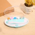 Baby Nail File Electric Nail Trimmer Manicure With Nail Clippers Toe Fingernails Cutter Scissors Care Set For Infant Toddler Kid. 