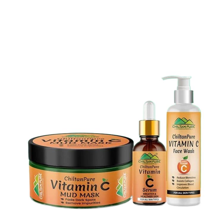 Vitamin C Pack - Boosts Collagen Production, Reduces Dullness And Enhances Skin’s Glow