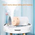 【FUN LIVE】 Xiaomi Air Humidifier Portable Ultrasonic Aroma Essential Oil Diffuser USB Mist Maker Aromatherapy Humidifiers For Home For Home Car USB Fogger Mist Maker With LED Night Lamp【Gray】. 