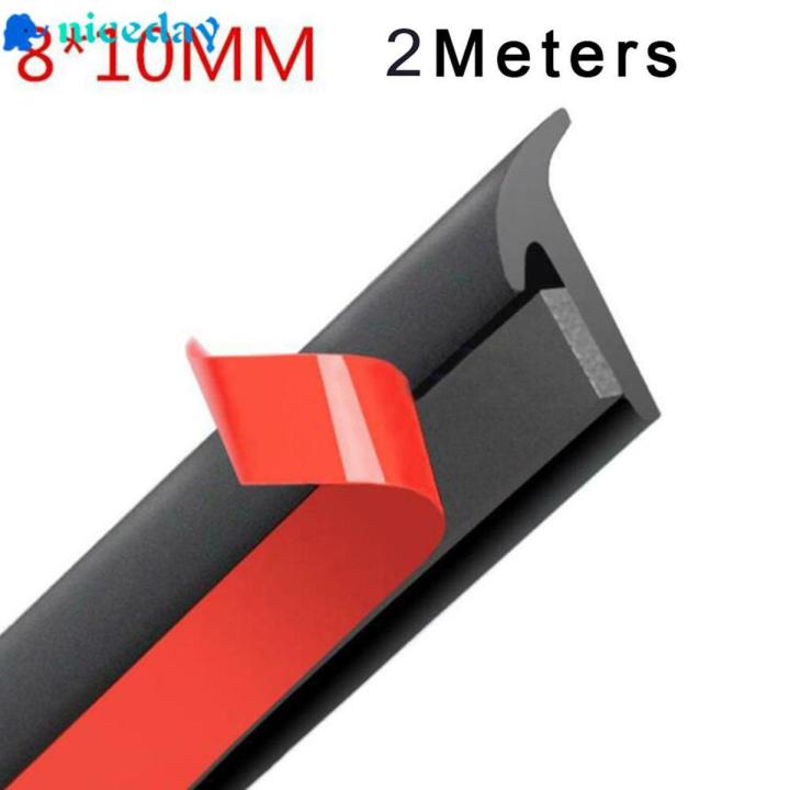 High Quality Car Silence Scheme Rubber Seal Strip T Shape Soundproof Universal