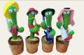 Rechargeable Dancing Cactus Toy-Talking Cactus Toy-Electronic Dancing Cactus Toy with Lighting-Singing Cactus Recording and Repeat Your Words. 