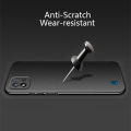 (Free Tempered Glass)Biruiqu For Realme C11 2021 Shockproof Anti Slip Soft TPU Sandstone Matte Back Case Cover. 