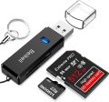 SD Card Reader, Beikell High-Speed USB 3.0 SD/Micro SD Card Reader Memory Card Adapter-Supports SD/Micro SD/TF/SDHC/SDXC/MMC-Compatible with Windows,OS. 
