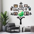BB Bargain Bazzar Wall Clock 3D Wooden Watch DIY Design Back Light Variation Decoration HOME With Birds Numeral Quartz For Home Decor Living Room And Offices And For Gifts. 