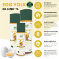 Land Secret Egg Yolk Oil for Hair and Skin 100% Pure & Organic - Rich in Vitamins and Essential Fatty Acids for Nourishment and Hydration. 