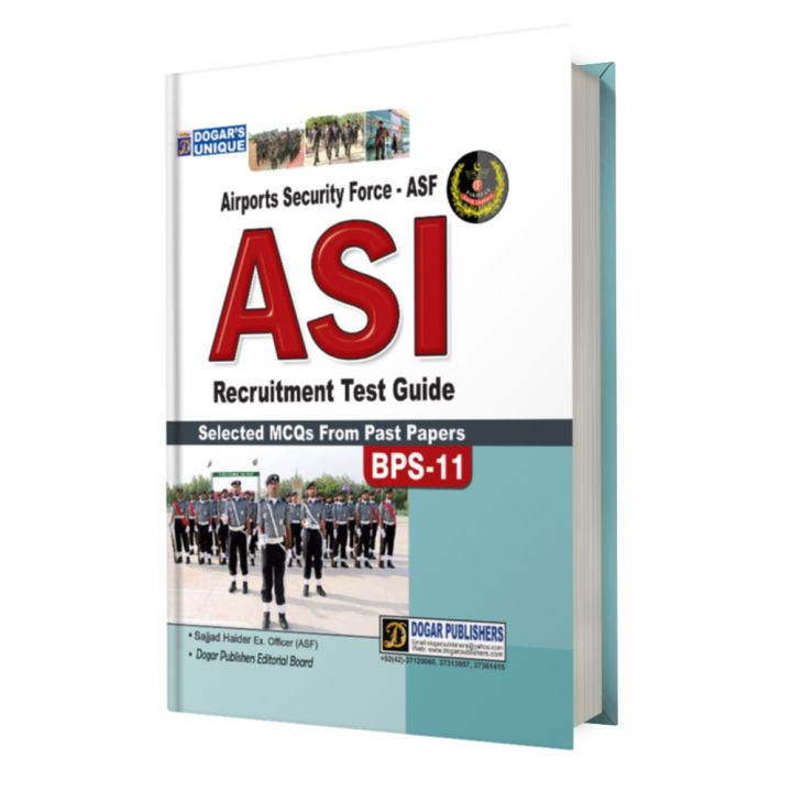 Dogar Airports Security Force – ASF ASI Recruitment Test Guide