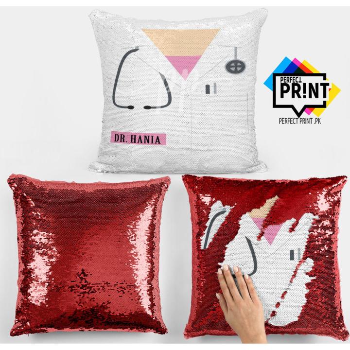 Doctor Magic cushion Cover , Personalized Magic cushion Cover  for Dentists, Medical Gift Magic cushion Cover , Doctor Appreciation Magic cushion Cover