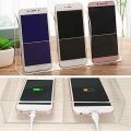 Transparent Acrylic Wall Mount Mobile Phone Charging Holder Stand AC Remote Holder 1/2/3/ Campartments. 