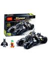 Batman Batmobile - Building Blocks Set - Black Lego_ Blocks Set Building Blocks Batman and Joker Pieces Building Blocks for Kids Construction Le go Decool JiSi. 