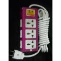 Extension Lead with 9 Sockets. 