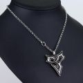 Mqchun Final Fantasy X Tidus Pendant Necklace Japan Anime Necklace Inspired Cartoon Necklace. 