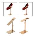 Metal Stand High Heel Shoe Riser Window Display Stands Accessory Multifunctional Easily. 