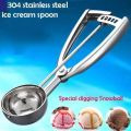 Stainless Steel Ice Cream Scooper Spoon. 