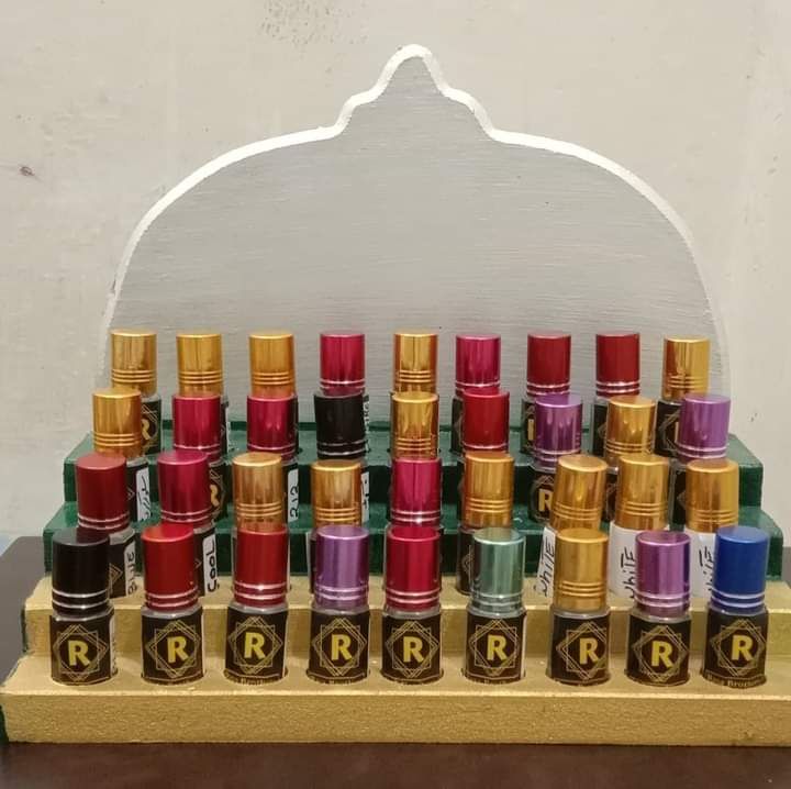 Attar Stand special Made by Wood For 36 Attars Only Stand Available ...