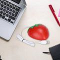 3D Mini Cute Cartoon Strawberry Wired Mouse USB Optical Mice For Laptop Computer Gamer Girl Strawberry Computer Mouse Gaming. 