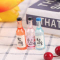 Mini 1/12 Dollhouse Miniature Bottle Drink Korea Soju Mini Model Kitchen Supermarket Play House Simulation Food Toy. 
