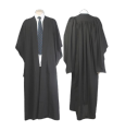 Convocation Gown - Graduation gown, Cap, Tassel Set for Bachelor and Master Graduation - Adult - Teacher Gown - Lawyer Gown General Size for Adult. 