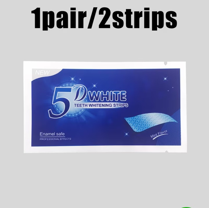 2Pcs/Bag%205D%20Teeth%20Whitening%20Strips%20Obvious%20Effects%20Teeth%20Whitener%20Strips%20Oral%20Hygiene%20Teeth%20Whitening%20Strips%20Oral%20Care%20Supplies%20-%20Image%202