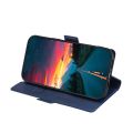 For vivo iQOO 5 5G Ultra-thin Voltage Side Buckle PU + TPU Leather Phone Case. 