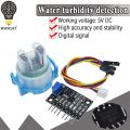 Turbidity Sensor Suspended Turbidity Value Detection Module Kit Liquid Suspended Particles Turbidity Detection For arduino. 