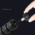 5 PCS Universal Anti-Slip Rubber Foot Pad Feet Spike for Tripod Monopod 1/4inch. 