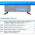 Stand for TV Stand Legs 28 32 40 43 49 50 55 65 Inch,TV Stand for TV Legs, for 28D2700 32S321 with Screws Durable. 