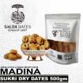 SUKRI DRY - 500GM - 100% PREMIUM QUALITY - SAUDI DATES IMPORT FROM MADINA - SUKRI KHAJOOR - SUKARY DRY. 