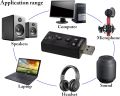 USB 2.0 7.1-Channel Virtual USB 3D Stereo Audio Adapter External Sound Card with 3.5 mm Audio and Microphone Ports, Internal Amplifier and Volume Controls. 