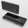 Smart Mirror Flip Phone Case For Huawei P8 Lite (2017) View PU Leather Stand Protective Cover. 