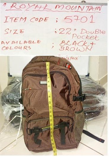 ROYAL MOUNTAIN BACKPACK