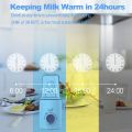 GROWNSY Bottle Warmer, 5-in-1 Fast Baby Bottle Warmer and Sterilizer, Heater and Defrost, BPA-Free for Br east Milk and Formula 210W - Imported from UK. 