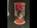 Glass Cute Couple showpiece with Light Best Valentines Day Gift for Girlfriend Boyfriend (Multicolor,5 Inch). 