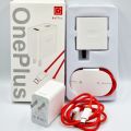 EZone OEM Warp Charge 30W | 45W | 65W | 80W with Type C | Wall Charger with Type C Cable | OnePlus Power Adapter | OnePlus Warp Charger | OnePlus PD Fast Charger with USB-A to Type C Cable Compatible for OnePlus 7T/ 7T Pro/ 7 Pro/ 7/ 6T/ 6/ 5T/ 5/ 3T/ 3. 