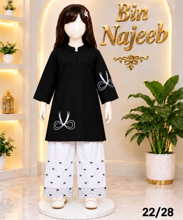 Bin%20Najeeb%20Kids%20Embroidered%202%20Piece%20Suit%20Embroidered%20Kurti%20&%20Trouser%20-%20Image%203