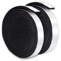 BBQ Smoker Gasket Self Stick Grill Tape High Temp Grill Seal Self Stick Gasket 2 Pack - Black. 