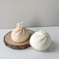 Peony Candle Mold 3D Simulated Steamed Bun Candle Molds Silicone, Diy Cute Bun Candle Molds For Candle Making Aroma Soy Wax Handmade Soap Polymer Clay Plaster Epoxy Resin, Silicone Moulds For Festival Gifts Home Decor Silicone Mold. 