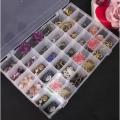 36 Compartment Craft Plastic Storage Case Box / Jewellery Storage Box by MO MART. 