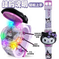 Kawaii Sanrio Kuromi Watch Cinnamoroll Hello Kitty Music Silicone Strap Children Wrist Watch My Melody Watch Kids Birthday Gifts. 
