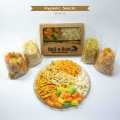 Snacks, Papad, Slanty (4 in 1 Snacks Box). 