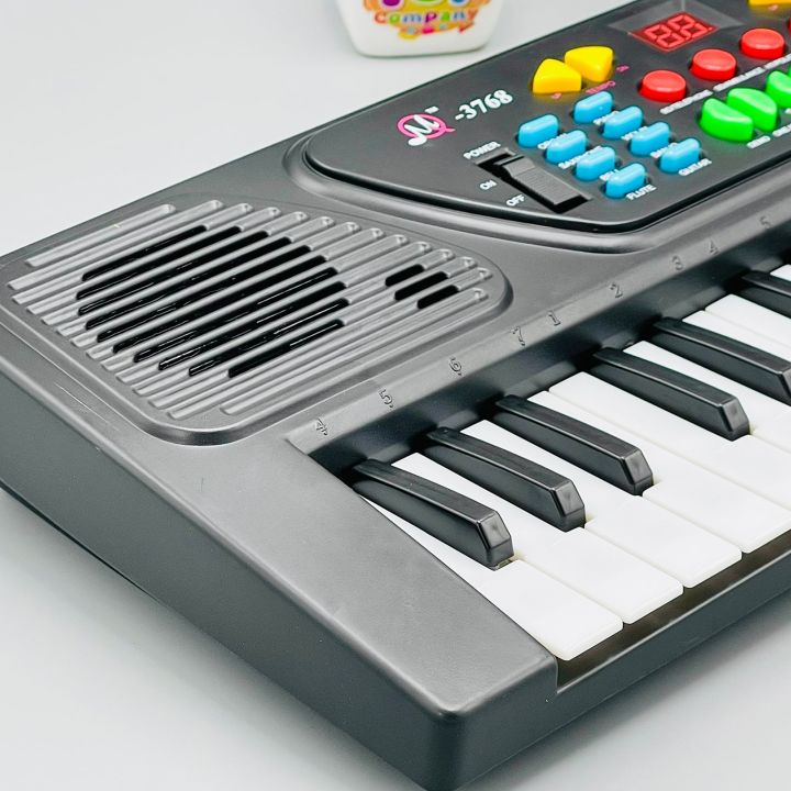Big%20Fun%2061%20Keys%20Keyboard%20Piano%20,%20Piano%20for%20Kids%20With%20Microphone%20Portable%20Electronic%20Keyboards%20For%20Beginners%20Multi%20Keys%20Musical%20Toy%20for%203/4/5/6/7%20Year%20Old%20Girls%20Boys%20-%2061%20Keys%20-%20Black%20-%20Image%204