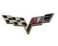3D Formula F1 Flag Metal logo sticker with double tape for bikes and cars decoration. 