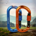 Green Home Safety Buckle Heavy Duty O-type Rappelling Climbing Carabiner. 