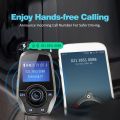 VICTSING Upgraded Bluetooth FM Transmitter for Car, Power Off Switch, Music Player Support USB Flash Drive/Micro SD Card/AU. 