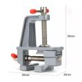 NEW Arrival 3.5" Aluminum Miniature Small Jewelers Hobby Clamp On Table Bench Vise Mini Tool Vice Multi-Functional. 