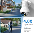 Wifi Bulb Camera, 360 degree, V380 Pro, PTZ Bulb, E27 socket, 1080P, 2MP, 2024 Smart Camera, CCTV Wireless Motion Detection Camera. 