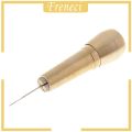 [FRENECI] 1 Set Sewing Shoe Repair Sewing Tool Needle Awl Leather Craft Boots Kit Tool. 
