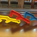 ABS Plastic Gallon Bucket Pail Paint Can Tools DIY Lid Opener Opening Tool For Home Office New random. 